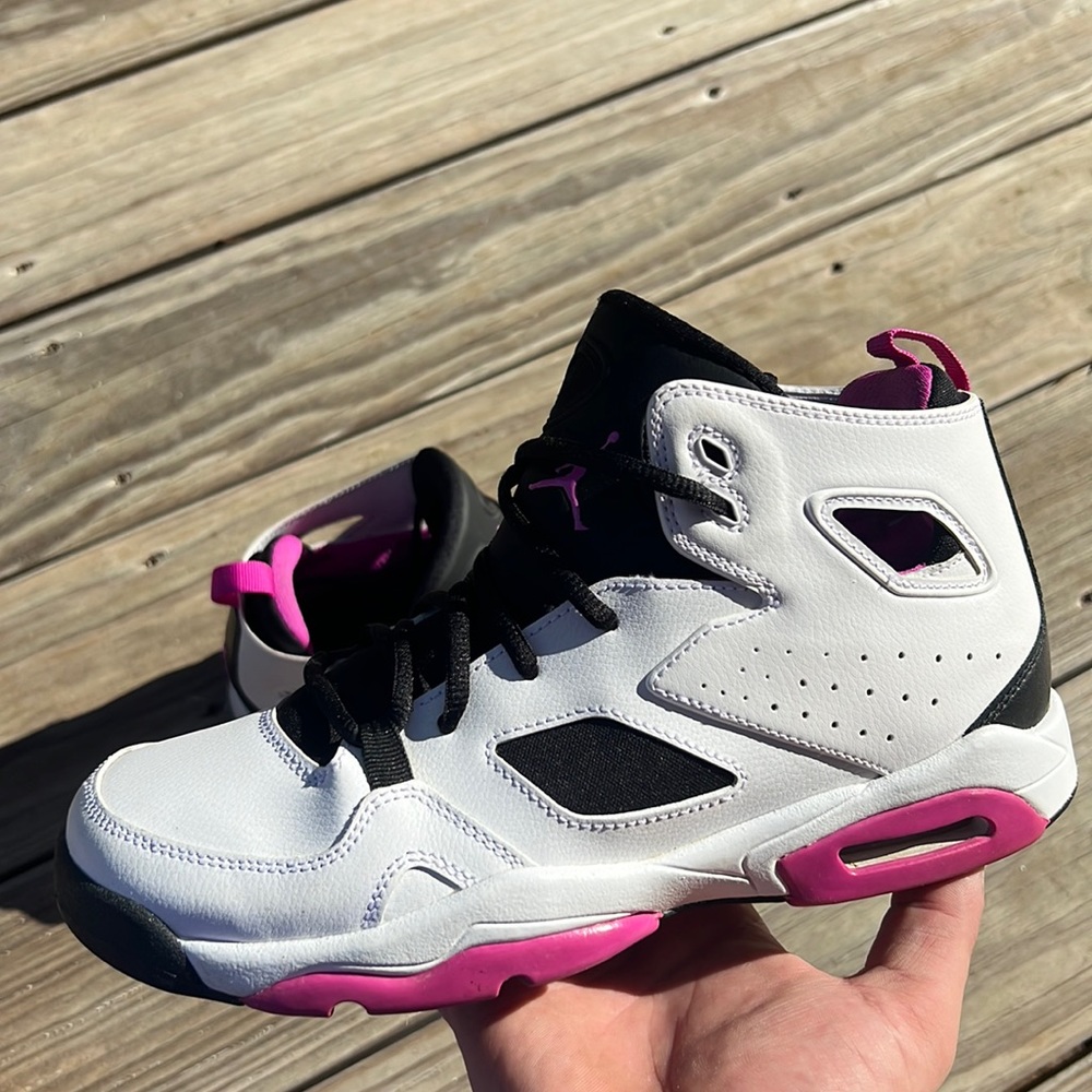 LIKE NEW JORDAN FLIGHT CLUB 91 PINK WOMENS 8